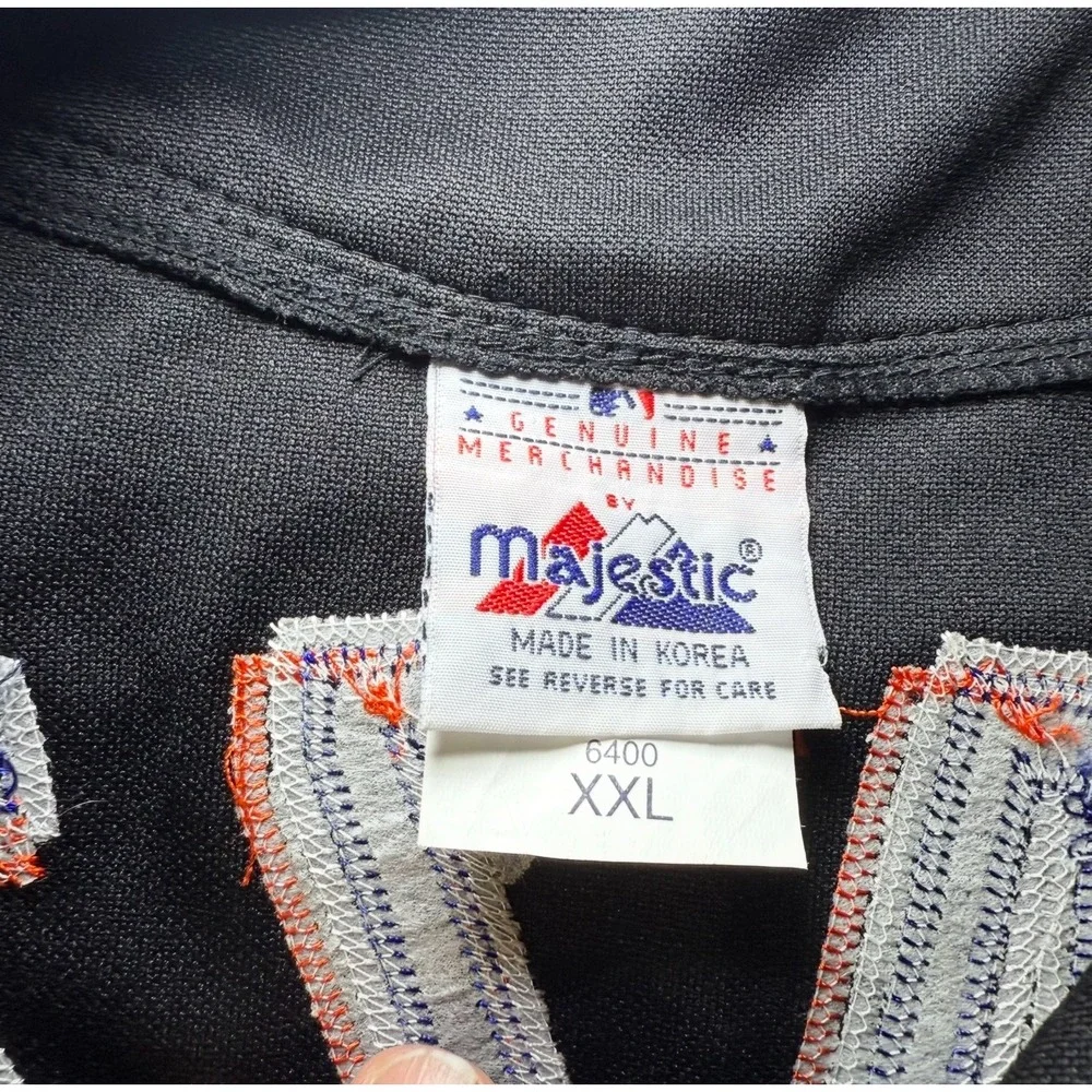 Majestic Piazza 31 Mets Jersey XXL Black Majestic Korea MLB Vintage Sewn - Picture 5 of 10